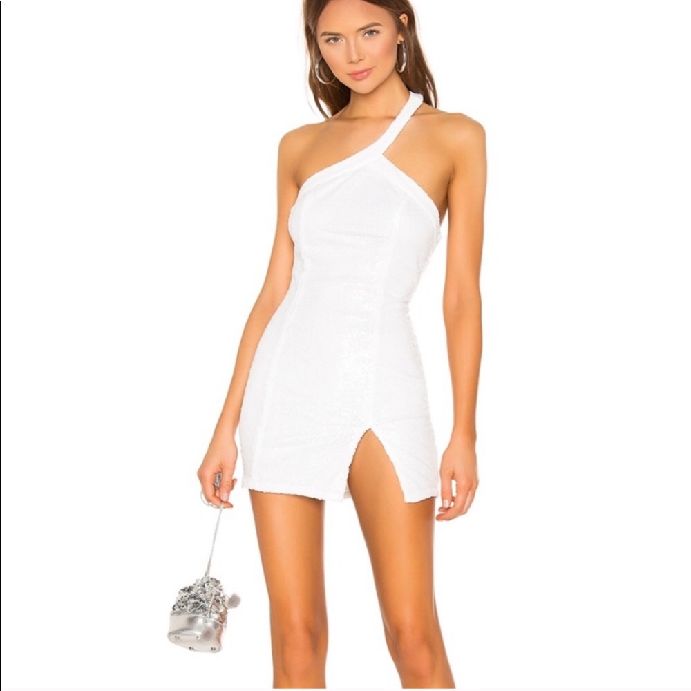 COPY - White sequin cicely dress